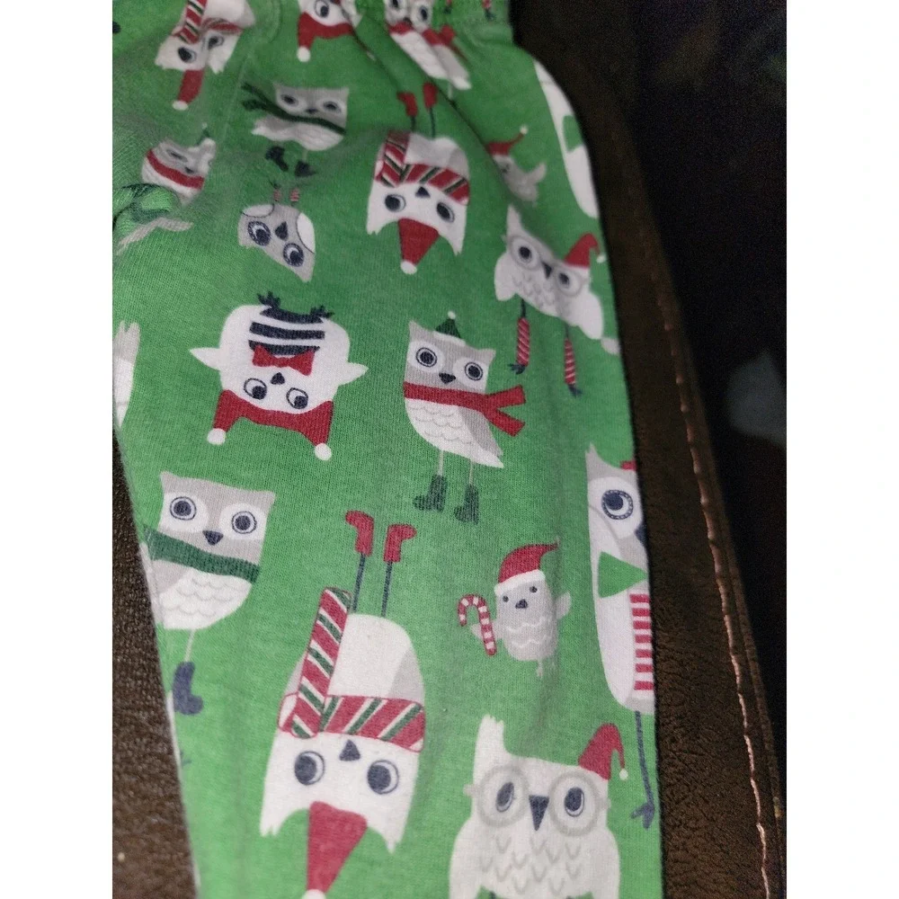 Gymboree holiday Christmas owl pajamas gymmies size 18 24 months‎